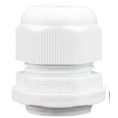 Nylon kabelgjennomføring PG21